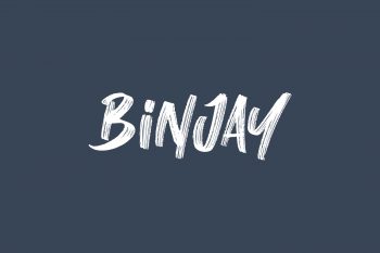 Binjay Free Font