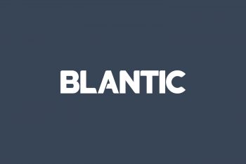 Blantic Free Font