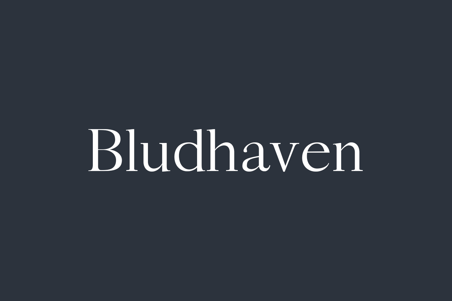 Bludhaven Free Font