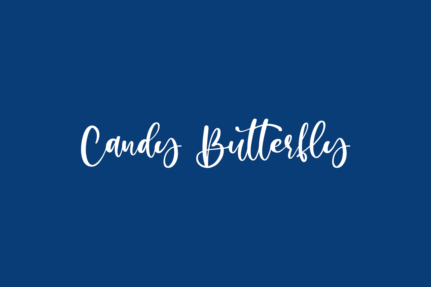 Candy Butterfly Free Font