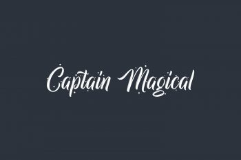 Captain Magical Free Font