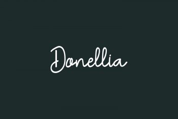 Donellia Free Font