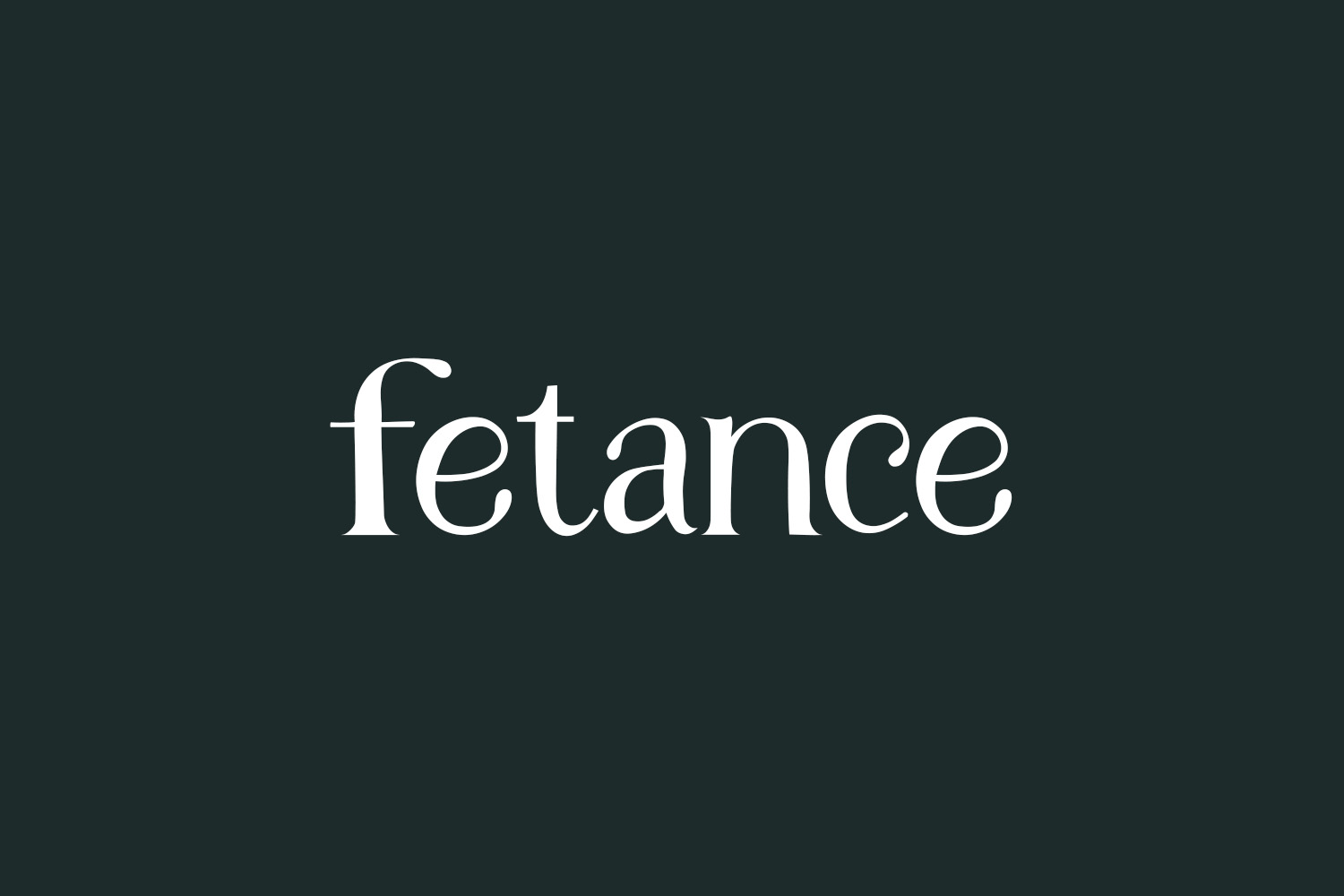Fetance Free Font