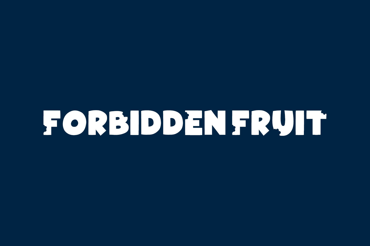Forbidden Fruit Free Font