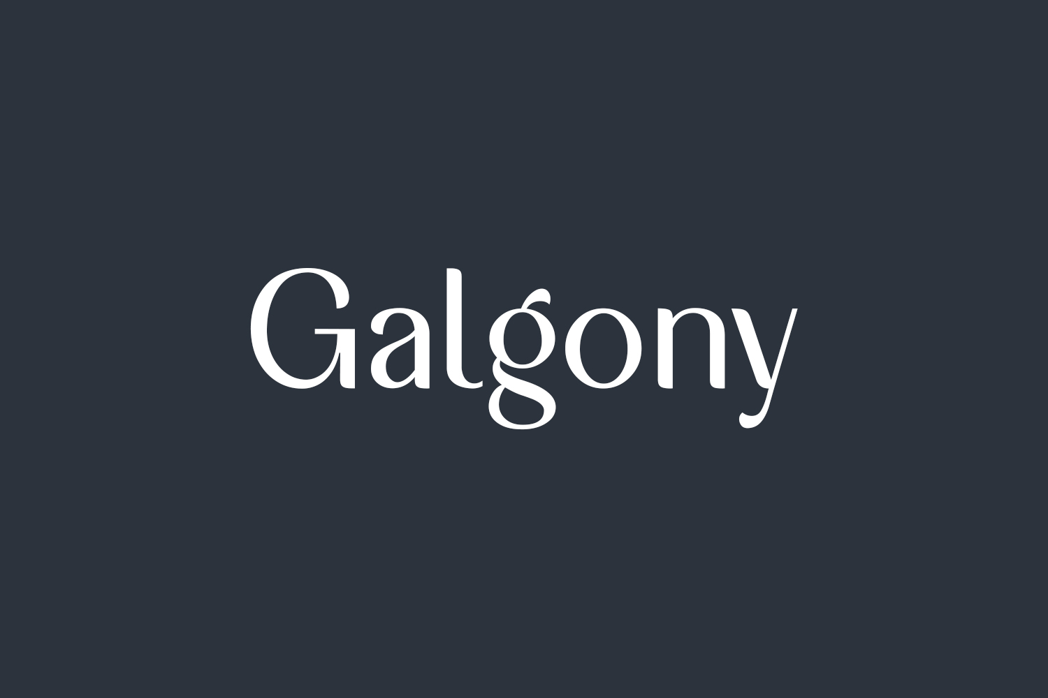 Galgony Free Font