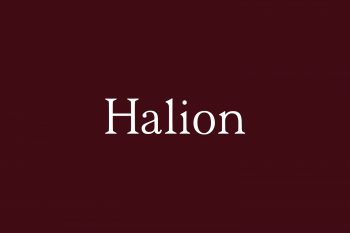 Halion Free Font