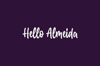 Hello Almeida Free Font