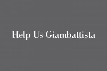 Help Us Giambattista Free Font