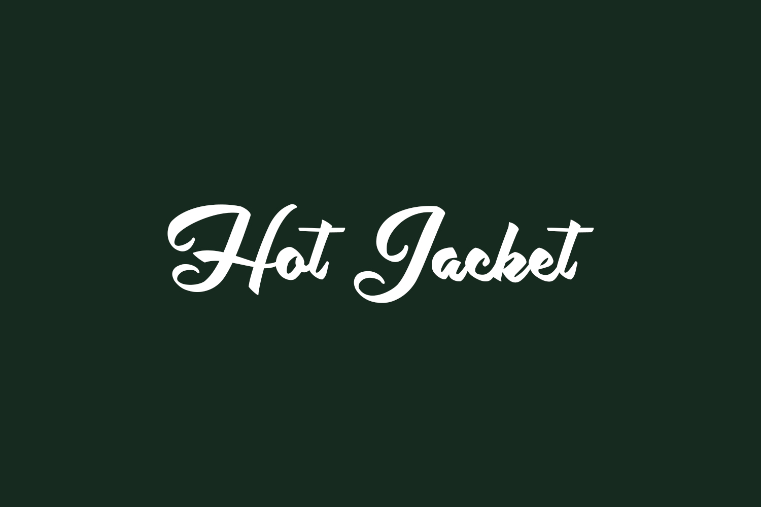 Hot Jacket Free Font