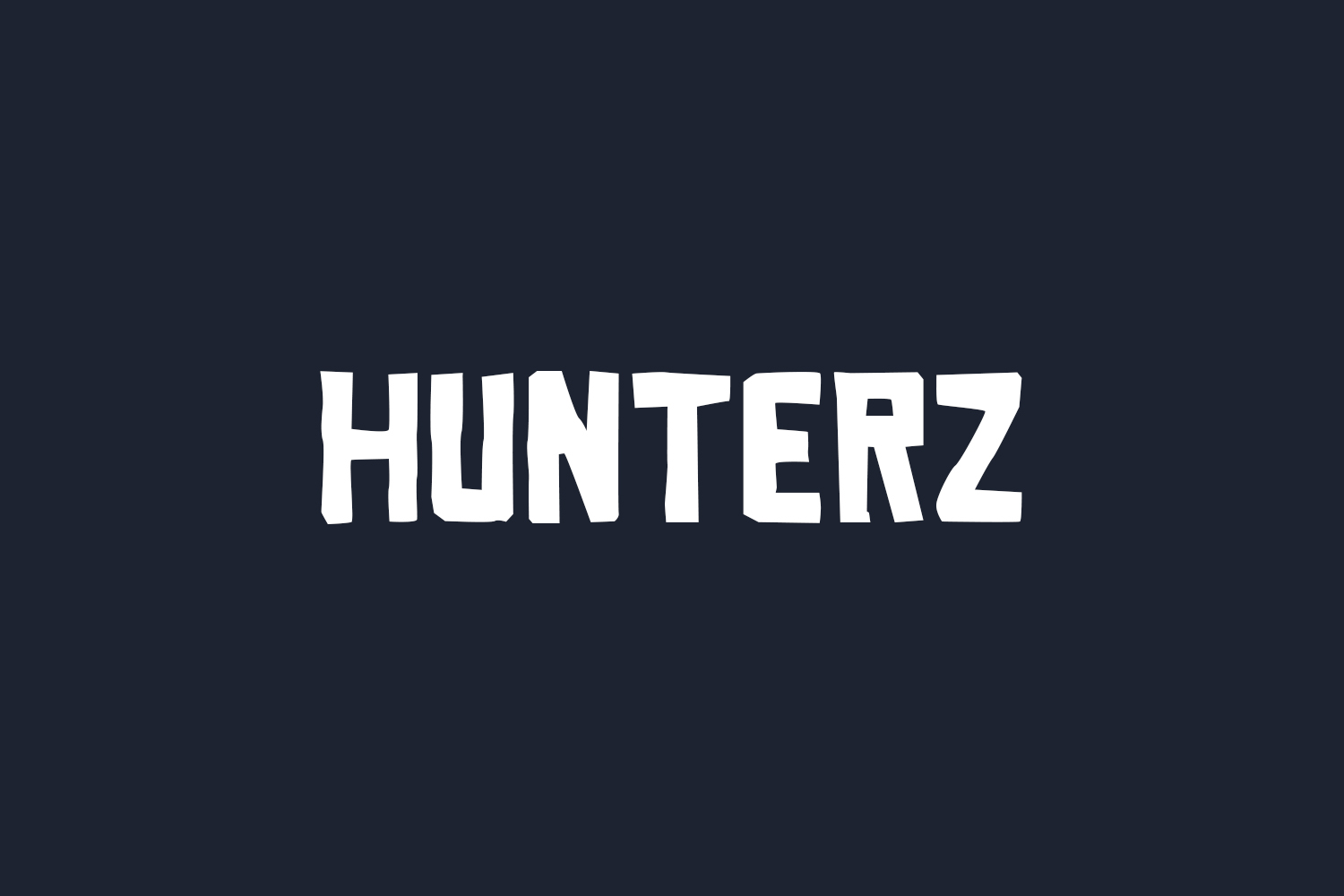 Hunterz Free Font