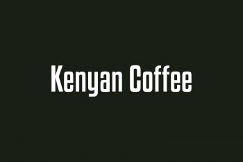 Kenyan Coffee Free Font