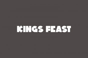 Kings Feast Free Font