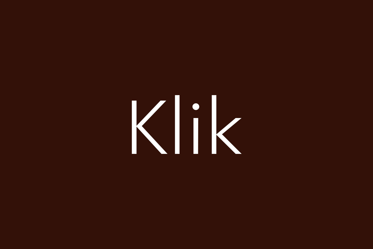 Klik Free Font