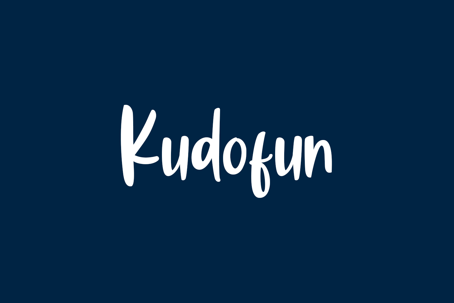 Kudofun Free Font