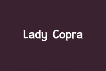 Lady Copra Free Font