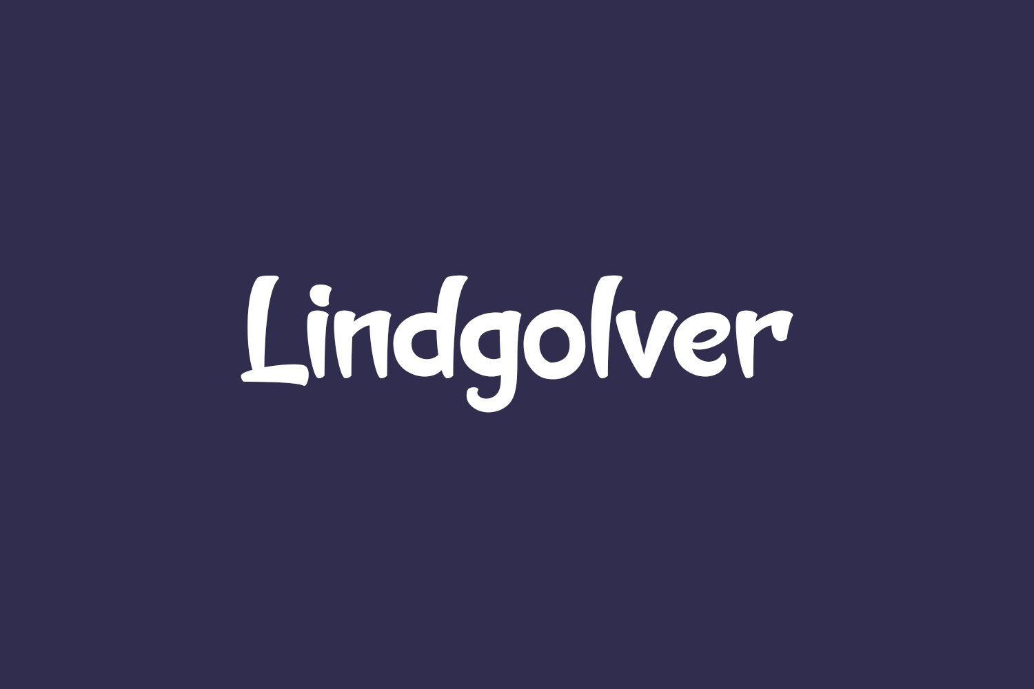 Lindgolver Free Font