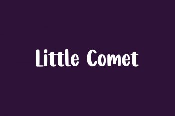 Little Comet Free Font