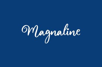 Magnaline Free Font