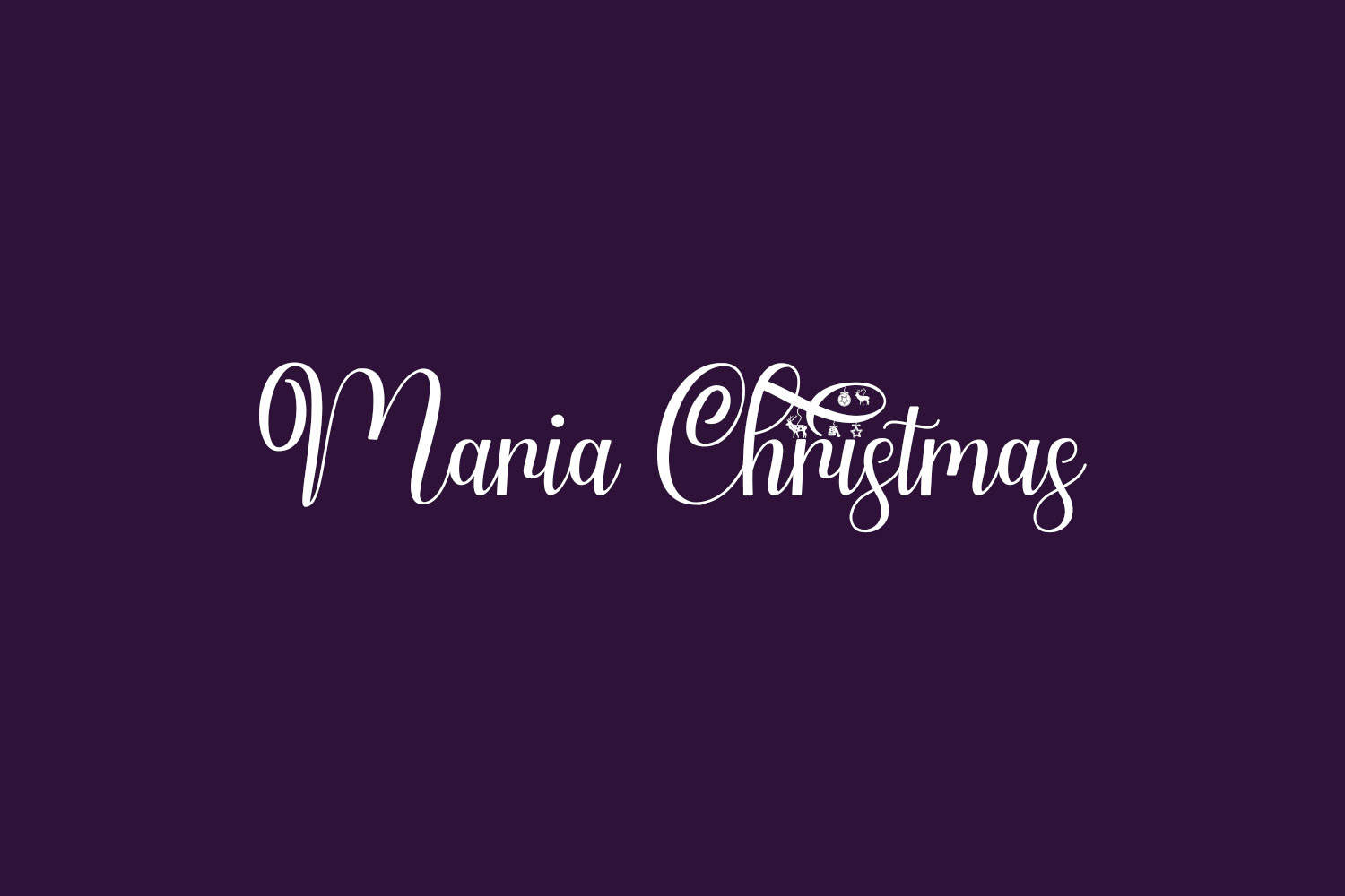 Maria Christmas Free Font