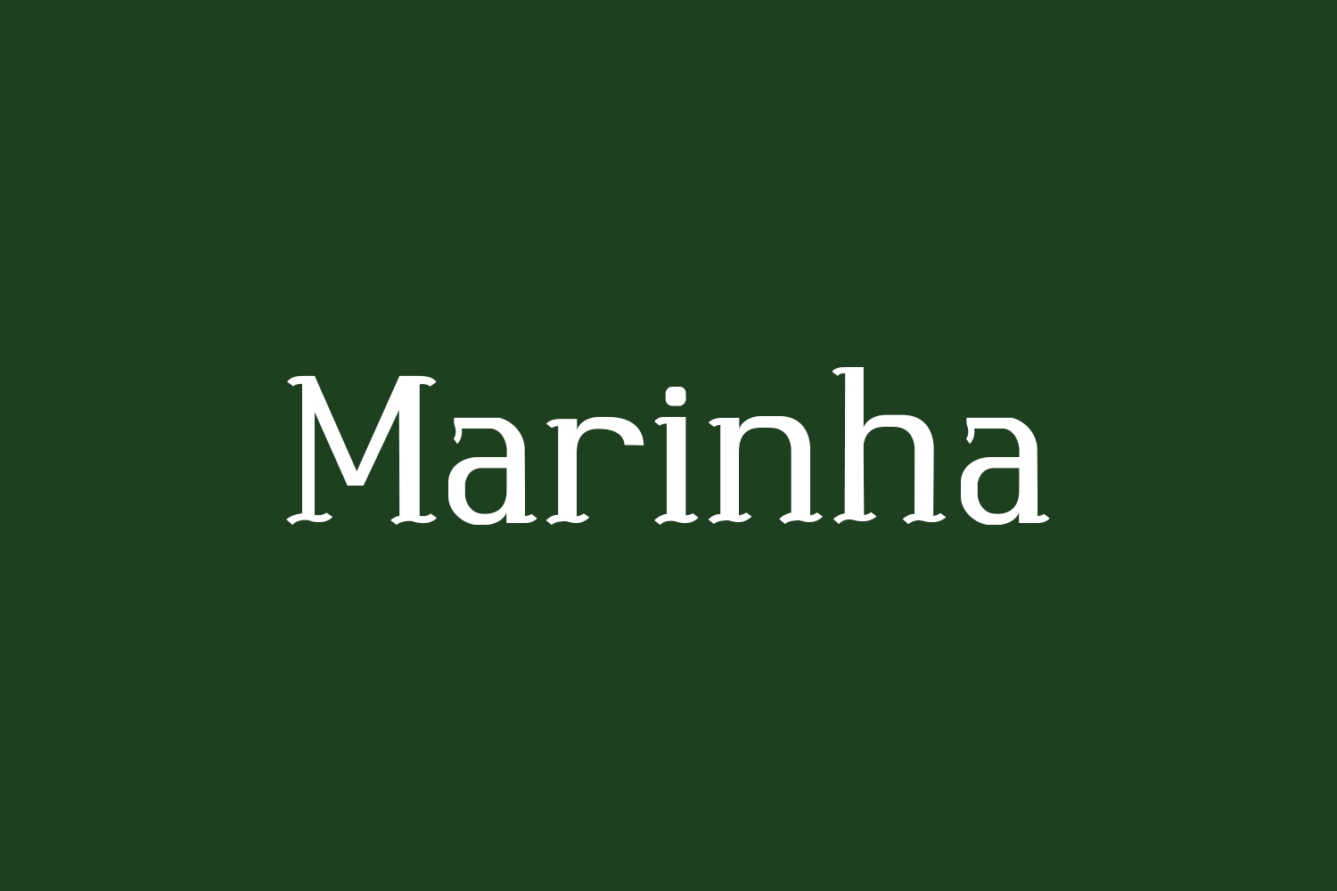 Marinha Free Font