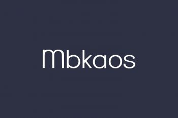 Mbkaos Free Font