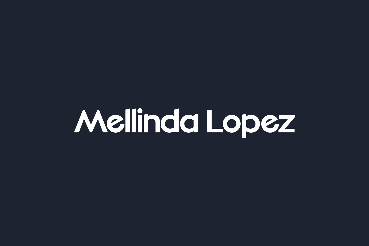 Mellinda Lopez Free Font