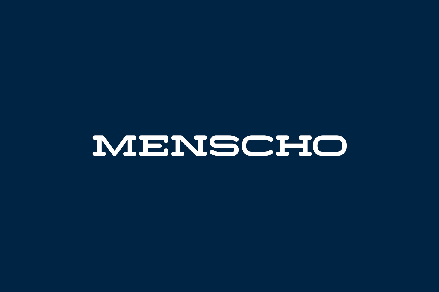 Menscho Free Font