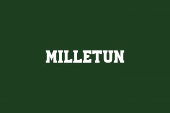 Milletun Free Font