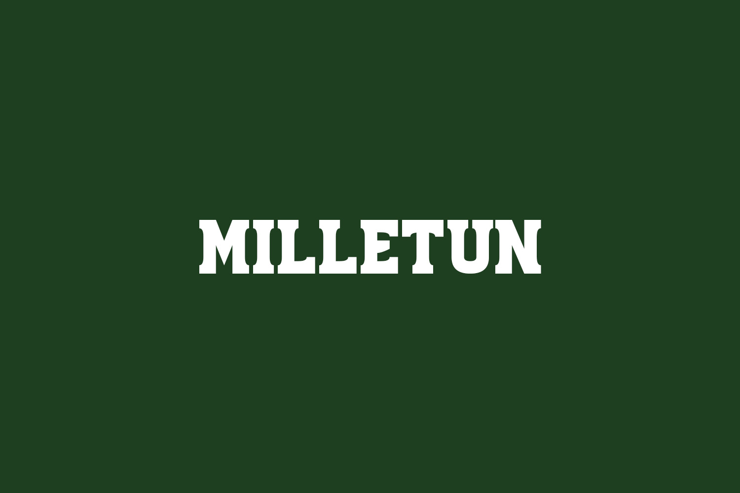 Milletun Free Font