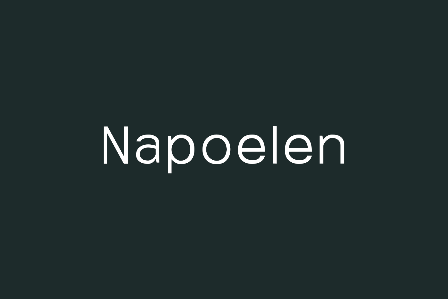 Napoelen Free Font