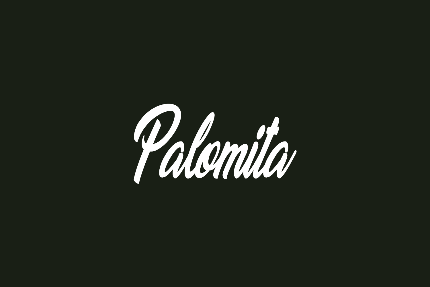 Palomita Free Font
