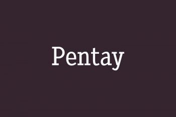 Pentay Free Font