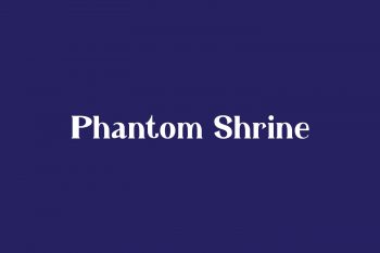Phantom Shrine Free Font