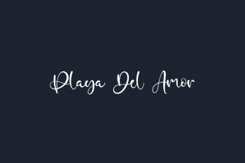 Playa Del Amor Free Font