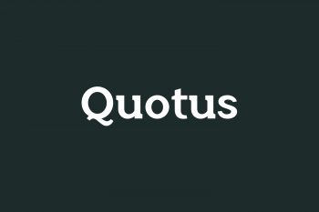 Quotus Free Font