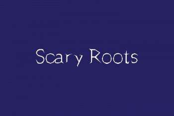 Scary Roots Free Font