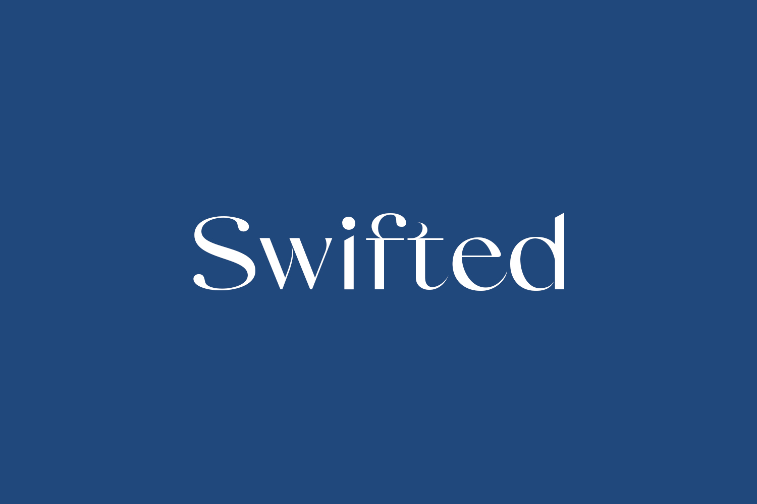 Swifted Free Font