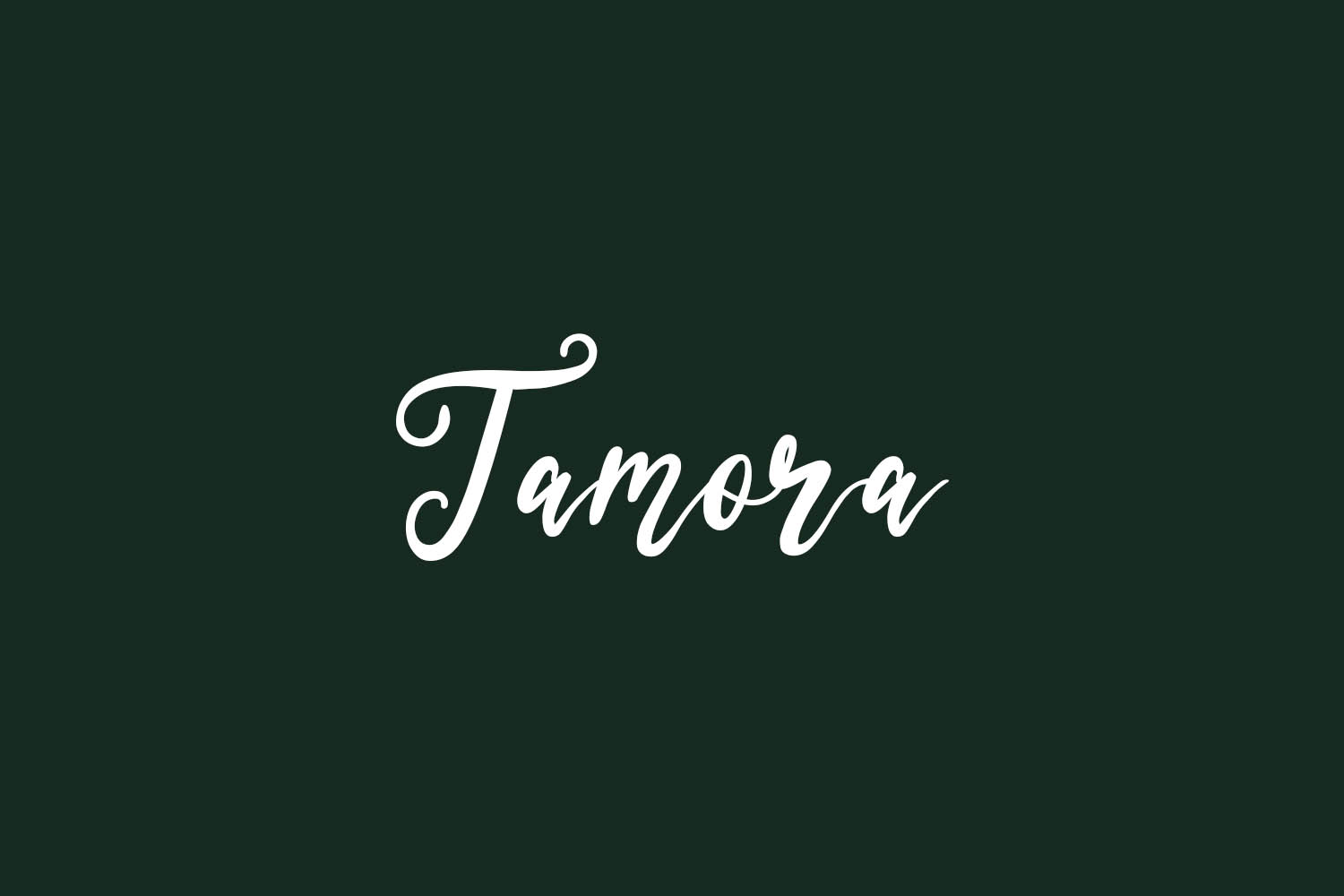 Tamora Free Font
