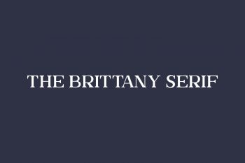 The Brittany Serif Free Font