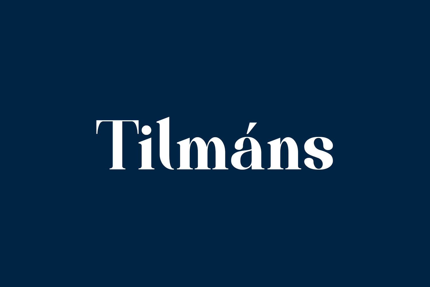 Tilmáns Free Font