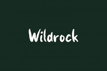 Wildrock Free Font