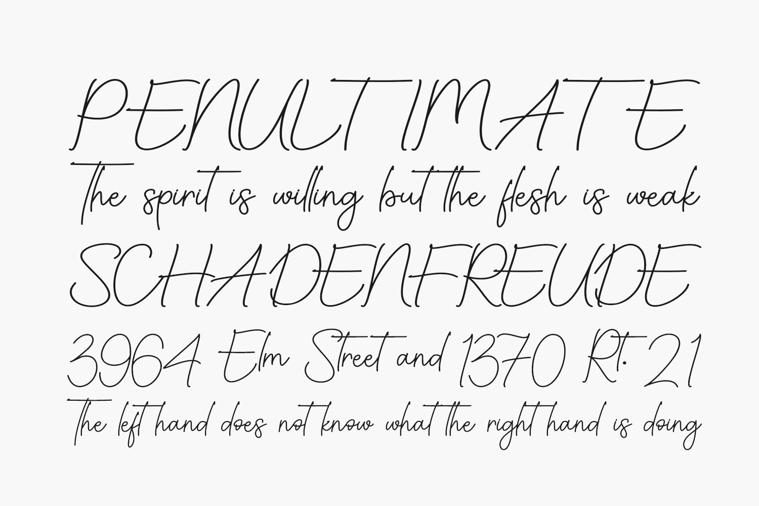 Youth Line Free Font