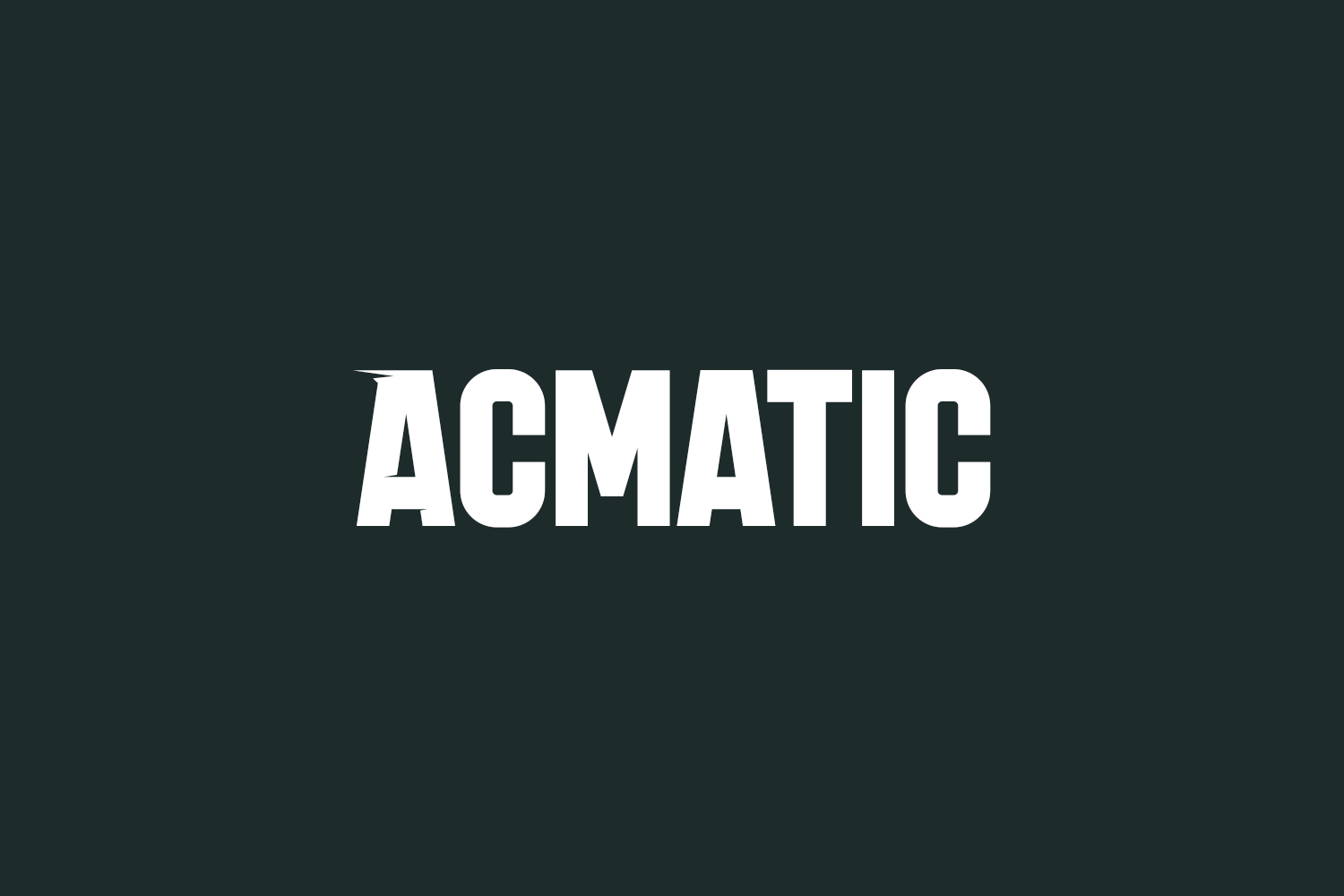 Acmatic Free Font