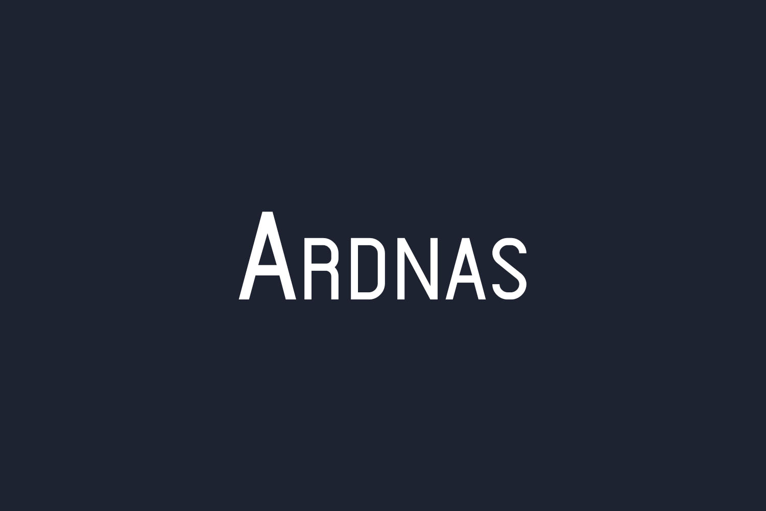 Ardnas Free Font