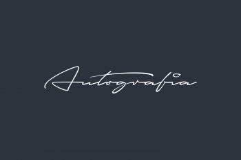 Autografia Free Font