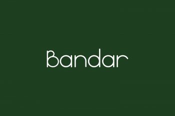 Bandar Free Font