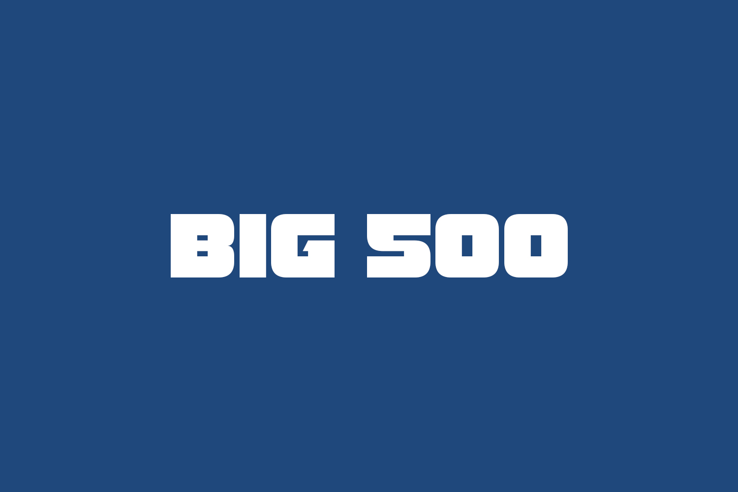 Big 500 Free Font