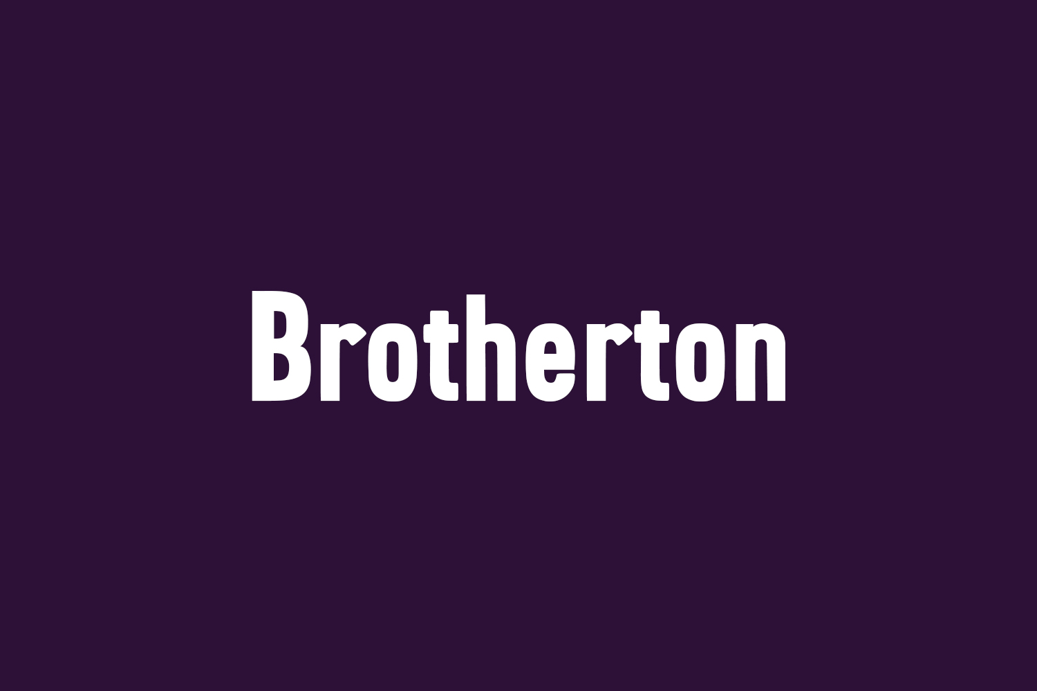 Brotherton Free Font