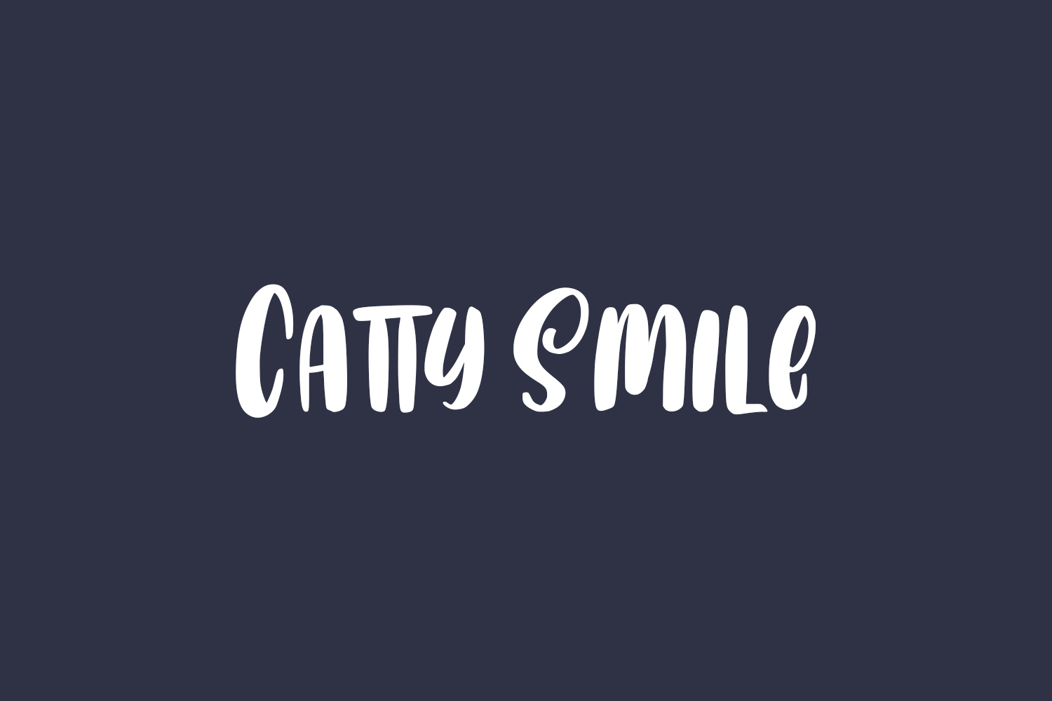Catty Smile Free Font