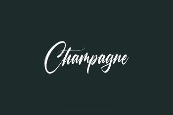 Champagne Free Font